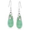 image:imageRossSimons Jade Teardrop Earrings in Sterling Silver