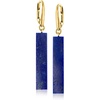 image:imageRossSimons Lapis Bar Drop Earrings in 18kt Gold Over Sterling