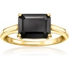 image:imageRossSimons Onyx EastWest Ring in 18kt Gold Over SterlingOnyx
