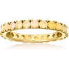image:imageRossSimons Opal Eternity Band in 18kt Gold Over SterlingOpal