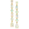 image:imageRossSimons Opal Linear Drop Earrings in 18kt Gold Over Sterling