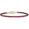 image:imageRossSimons Red and Pink Bead Bracelets in 18kt Gold Over Sterlingred