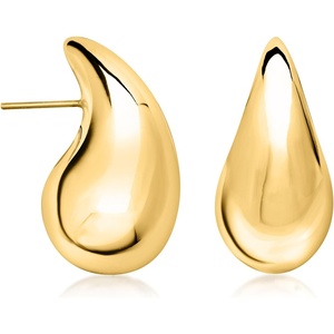 image:imageRossSimons 18kt Gold Over Sterling Teardrop Earrings