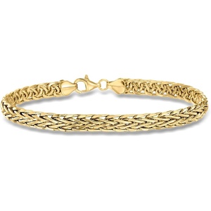image:imageRossSimons 18kt Yellow Gold WheatChain Braceletno gemstone