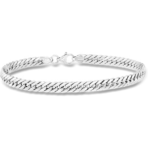 image:imageRossSimons Italian 14kt Gold CubanLink Bracelet80 Inches