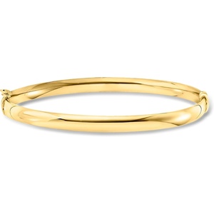 image:imageRossSimons Italian 5mm 10kt Yellow Gold Bangle Braceletno gemstone