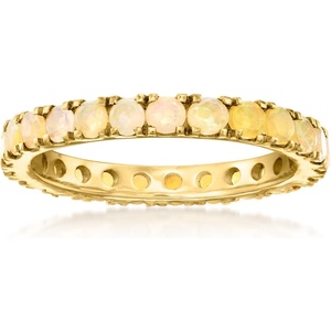 image:imageRossSimons Opal Eternity Band in 18kt Gold Over SterlingOpal