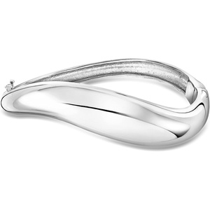 image:imageRossSimons Sterling Silver Sculptural Bangle Braceletno gemstone