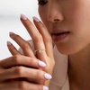 image:imagePure Collection by RossSimons 020 Carat LabGrown Diamond Charm Ring in 18kt Gold Over Sterling SilverDiamond