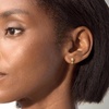 image:imagePure Collection by RossSimons 020 ct tw BezelSet LabGrown Diamond Drop Earrings in 18kt Gold Over Sterling