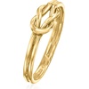 image:imagePure Collection by RossSimons 14kt Yellow Gold Knot RingNo Gemstone