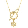 image:imagePure Collection by RossSimons 14kt Yellow Gold Ship Wheel Charm With Single Diamond