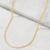 image:imagePure Collection by RossSimons 15mm 14kt Yellow Gold Herringbone NecklaceNo Gemstone