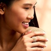 image:imagePure Collection by RossSimons 34mm Cultured Pearl Jewelry Set 3 Stretch Rings With 14kt Yellow Gold