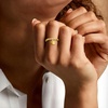 image:imagePure Collection by RossSimons 3mm 14kt Yellow Gold Bead Stretch Ring With Heart CharmNo Gemstone