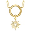 image:imagePure Collection by RossSimons Diamond Sun Charm in 14kt Yellow Gold