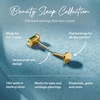 image:imagePure Collection by RossSimons Emerald FlatBack Stud Earrings in 14kt Yellow Gold