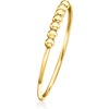 image:imagePure Collection by RossSimons Italian 14kt Yellow Gold Bead Station RingNo Gemstone