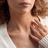image:imagePure Collection by RossSimons Italian 14kt Yellow Gold Bead and Paper Clip Link Station NecklaceNo Gemstone