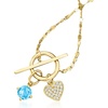 image:imagePure Collection by RossSimons Italian 14kt Yellow Gold CharmCompatible LumachinaChain Toggle NecklaceNo Gemstone
