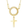 image:imagePure Collection by RossSimons Italian 14kt Yellow Gold Cross Charm