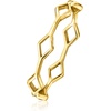 image:imagePure Collection by RossSimons Italian 14kt Yellow Gold Geometric RingNo Gemstone