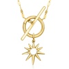 image:imagePure Collection by RossSimons Italian 14kt Yellow Gold Sun Charm