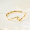 image:imagePure Collection by RossSimons Italian 14kt Yellow Gold Wave RingNo Gemstone