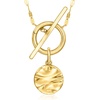 image:imagePure Collection by RossSimons Italian 14kt Yellow Gold Wavy Disc Charm