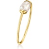 image:imagePure Collection by RossSimons Italian 354mm Cultured Pearl Ring in 14kt Yellow Gold