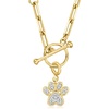 image:imageRossSimons 010 ct tw Diamond Paw Print Charm in 18kt Gold Over Sterling