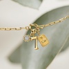image:imageRossSimons 010 ct tw Diamond Sun Charm in 18kt Gold Over Sterling