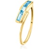 image:imageRossSimons 030 ct tw Swiss Blue Topaz Ring in 10kt Yellow GoldTopaz