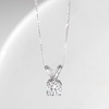 image:imageRossSimons 050 Carat Diamond Solitaire Necklace in 14kt White Gold 18 inches