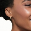 image:imageRossSimons 100 ct tw CZ Huggie Hoop Earrings in 14kt Yellow Gold