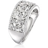 image:imageRossSimons 100 ct tw Round and Baguette Diamond Ring in 14kt White GoldDiamond
