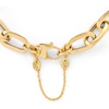 image:imageRossSimons 11mm 14kt Yellow Gold 2 inches Safety Cable Chain