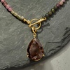 image:imageRossSimons 1200 Carat Smoky Quartz Charm in 18kt Gold Over Sterling