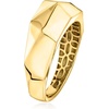 image:imageRossSimons 14kt Yellow Gold Faceted RingNo Gemstone