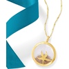 image:imageRossSimons 14kt Yellow Gold Starfish and Sand Pendant Necklace