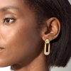 image:imageRossSimons 14kt Yellow GoldPlated Bead Drop Earrings With 120 ct tw Czs