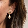 image:imageRossSimons 14kt Yellow GoldPlated Teardrop Earrings