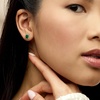 image:imageRossSimons 160 ct tw Emerald Earrings With 33 ct tw Diamonds in 18kt Yellow Gold