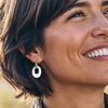 image:imageRossSimons 18kt Gold Over Sterling Hoop Earrings With Removable Oval Sterling Silver Drops