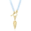 image:imageRossSimons 18kt Gold Over Sterling Spiral Seashell Charm