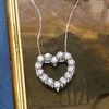 image:imageRossSimons 275 ct tw Diamond Heart Pendant Necklace in 14kt White GoldDiamond