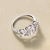 image:imageRossSimons 300 ct tw CZ 3Stone Ring in Sterling SilverCubic Zirconia