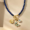 image:imageRossSimons 335mm Cultured Pearl Sunflower Charm in 18kt Gold Over Sterling