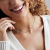 image:imageRossSimons 354mm Aquamarine Bead CharmCompatible Toggle Necklace in 18kt Gold Over SterlingAquamarine