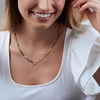 image:imageRossSimons 354mm Multicolored Tourmaline Bead CharmCompatible Toggle Necklace in 18kt Gold Over Sterlingtourmalinee